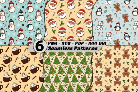 Christmas Cookie Graphics: Seamless Patterns Review