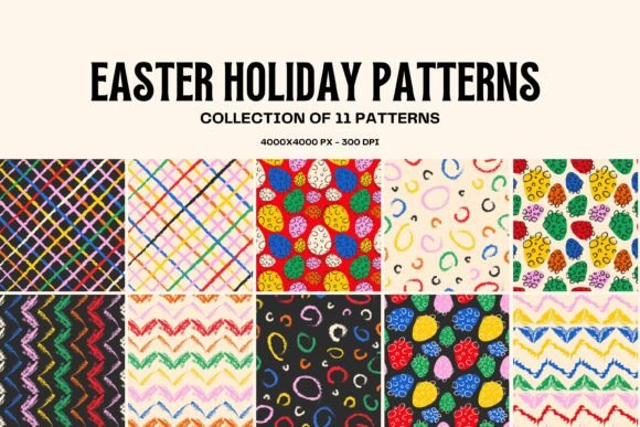 Easter Retro Patterns Pack Review