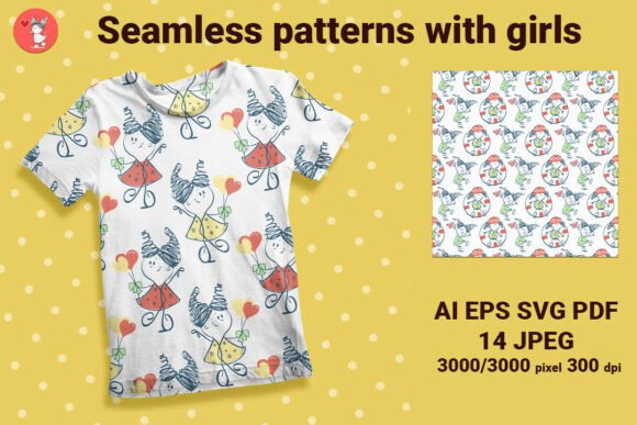 Playful Graphics: Testing Seamless Patterns with Girls