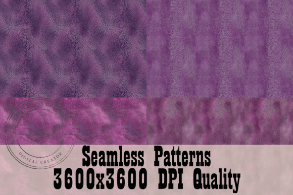 Purple Leather Seamless Patterns for Modern Graphics