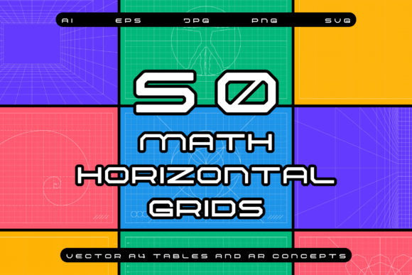 Scientific Grid Patterns: Graphics & Patterns for Modern Local Brands