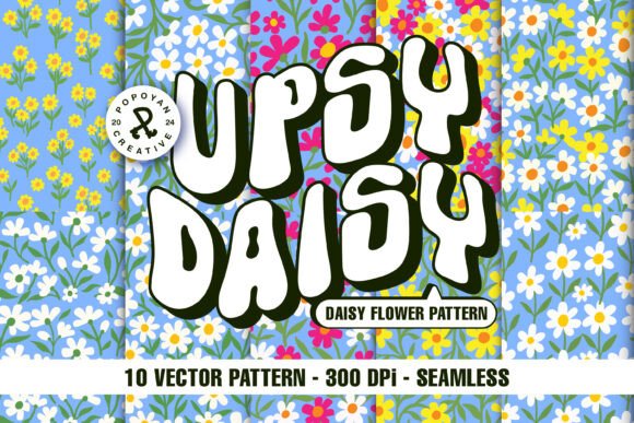 UPSY DAISY – Daisy Flower Patterns