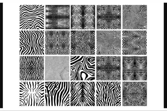Zebra Stripes SVG for Modern Branding and Packaging